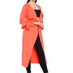 Hypernation Coral Cotton Shrug image 3