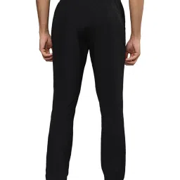 Allen Cooper Dark Grey & Black Regular Fit Trackpants image 2