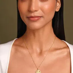 Jaypore Gold Lobster Claw Leo Pendant-picture-20