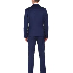 Arrow Navy Regular Fit Three Piece Suit image 2