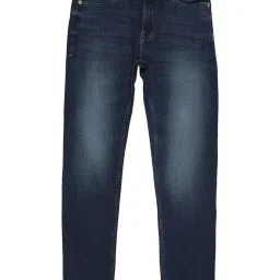 Allen Solly Junior Navy Solid Jeans image 1