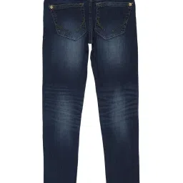 Allen Solly Junior Navy Solid Jeans image 2