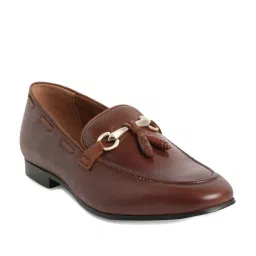 Aldo Men's Brown Boat Shoes image 2