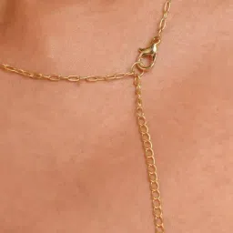 Jaypore Gold Lobster Claw Taurus Pendant image 5