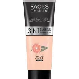 FACES CANADA All Day Hydra Matte - Mini 3IN1 Foundation+Moisturizer+SPF 30 Rose Ivory, 15 ml-picture-13