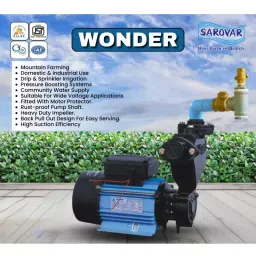 Sarovar WONDER 1.5 HP Single Phase Self Priming Monoblock Pump image 2
