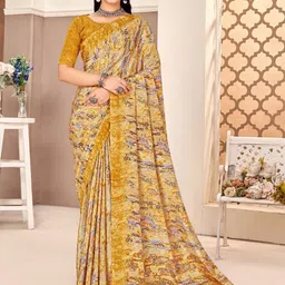 KALINI Poly Crepe Sungudi Saree-picture-37