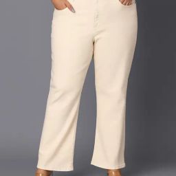 Style Quotient White Blended Solid Jeans-picture-12