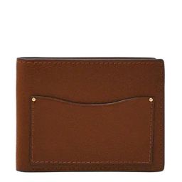 Fossil Anderson Brown Leather Bi-Fold Wallet for Men-picture-49