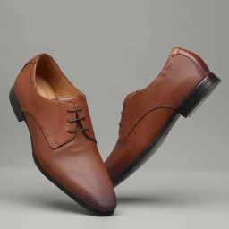 Ruosh Men's Brown Derby Shoes-picture-4
