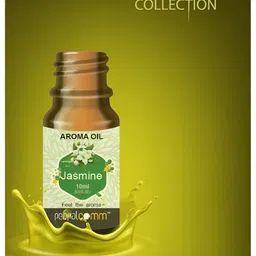 PEEPALCOMM 3 Pieces Black Pieces Aroma Oil Diffuser With Scented Jasmine & Sandal Oils image 2