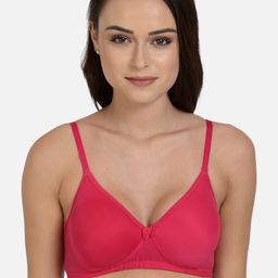 mod & shy Pink Lightly Padded T-Shirt Bra-picture-29