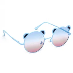 KIDSUN Animal Ears Designed 100% UV Protected Polarized Sunglasses - Blue image 2