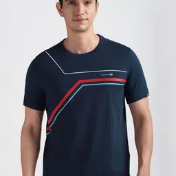 Reebok Men Striped Round Neck Cotton T-shirt-picture-12
