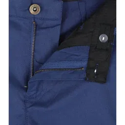 Allen Solly Junior Navy Solid Trousers image 3