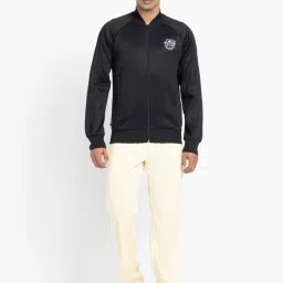 Adidas Originals Black Regular Fit Sports Jacket image 4
