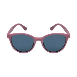 SeeSaw Blue Round UV Protection Unisex Sunglasses image 2