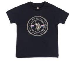 U.S. Polo Assn. Kids Boys Brand Logo Printed T-shirt image 5