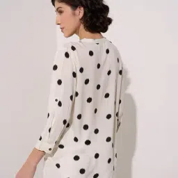 Honey By Pantaloons Off White Regular Fit Shirt image 2