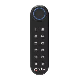 Quba Qsense Fingerprint, Multiple Passwords, Emergency Key, Automatic Latch Pop-Out Furniture Lock Jet Black Matt, QS-003-FP-picture-32