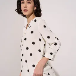 Honey By Pantaloons Off White Regular Fit Shirt image 3