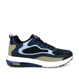 Campus Renegade Navy & Beige Running Shoes image 1