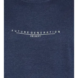 Cantabil Indigo Melange Regular Fit Sweatshirt image 4