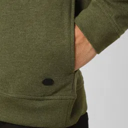 Peter England Jeans Green Slim Fit Sweatshirt image 5