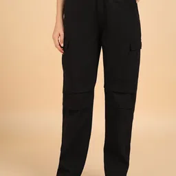MONTREZ Women Cargos Trousers-image-25