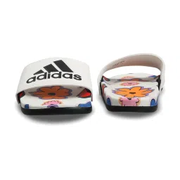 Adidas Women's ADILETTE COMFORT White Slides image 5