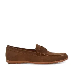 Carlo Romano Men's Tan Casual Loafers image 1