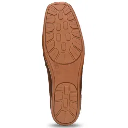 Carlo Romano Men's Tan Casual Loafers image 4