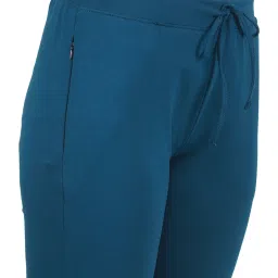 Monte Carlo Blue Regular Fit Mid Rise Trackpants image 5