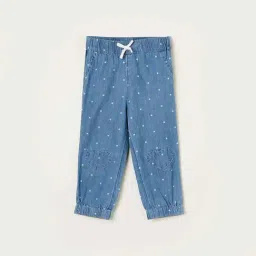 Juniors by Lifestyle Blue Cotton Printed Jeans-picture-19