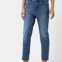 VERO MODA GIRL Blue Solid Jeans-image-64
