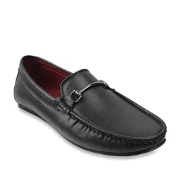 Mochi Men's Black Casual Loafers-picture-22