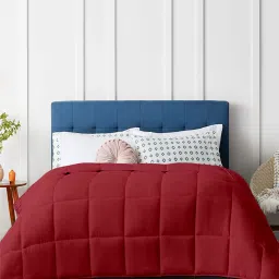 Razzai Pink Poly fill Basic Comforters image 2