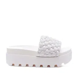 London Rag Women's White Casual Sandals-image-92