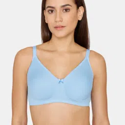 Zivame Light Blue Non Wired Non Padded T-Shirt Bra-image-20