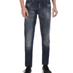 U.S. Polo Assn. Dark Blue Slim Fit Jeans - Flexi Collection-picture-19