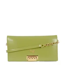 Baggit Green Solid Clutch-picture-25