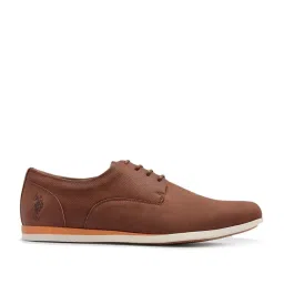U.S. Polo Assn. Men's CLEST Brown Derby Shoes image 2