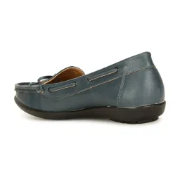 Bata Women's Blue Boat Shoes image 5