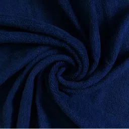 Welspun Quick Dry Dark Blue Cotton 380 GSM Large Bath Towel image 5