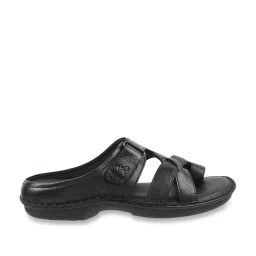 Metro Men's Black Toe Ring Sandals image 2
