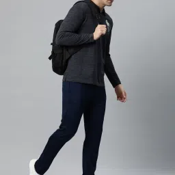 ALCIS Dry Tech Black Slim Fit Graphic Print Sports Polo T-Shirt image 5