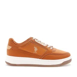 U.S. Polo Assn. Men's Tan Casual Sneakers image 2