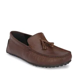 Carlo Romano Men's Brown Casual Moccasins image 2