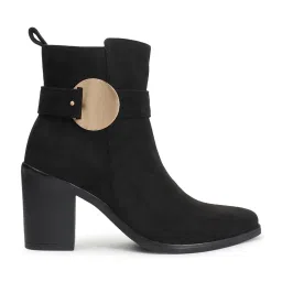 Carlton London Women's Black Casual Booties image 2