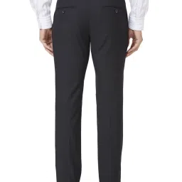 Raymond Black Slim Fit Trousers image 2